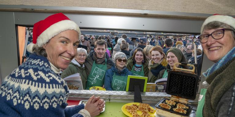 FoodTruck-bemanning en -vrijwilligers