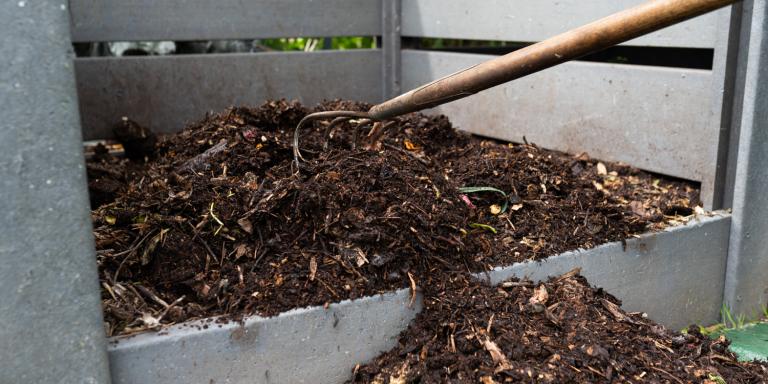 Compost omzetten