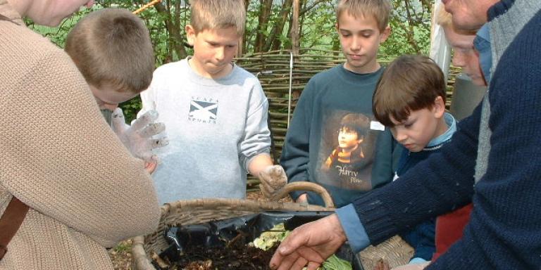 Compost voelen